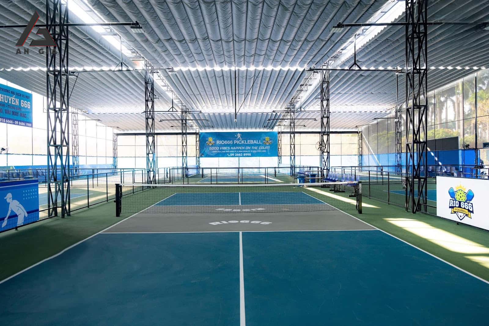  thi công sân Pickleball 